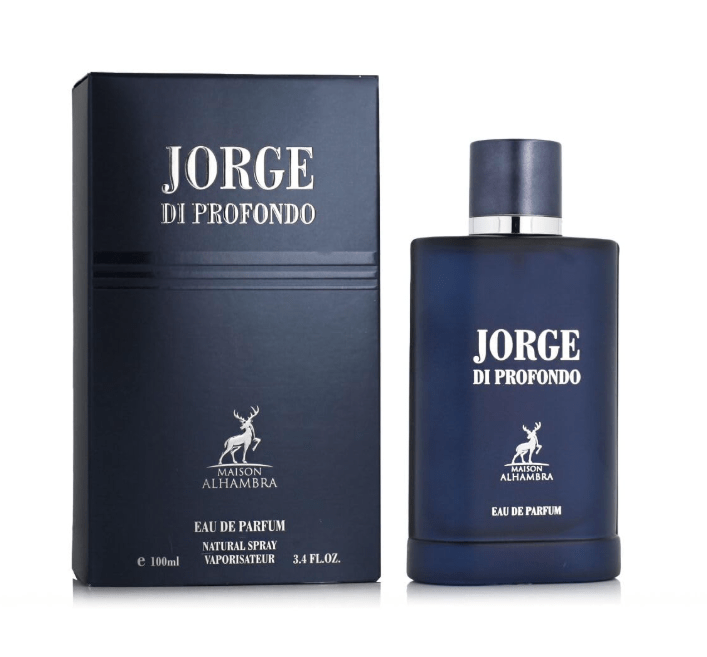 JORGE DI PROFUMO DEEP BLUE MAISON ALHAMBRA 3.4OZ (100ML) FOR MEN - Perfumes Arabes