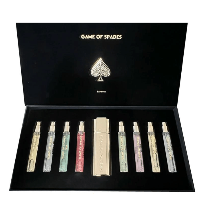 GAMES OF SPADES MINI SET 9 PCS BY JO MILANO UNISEX - Perfumes Arabes