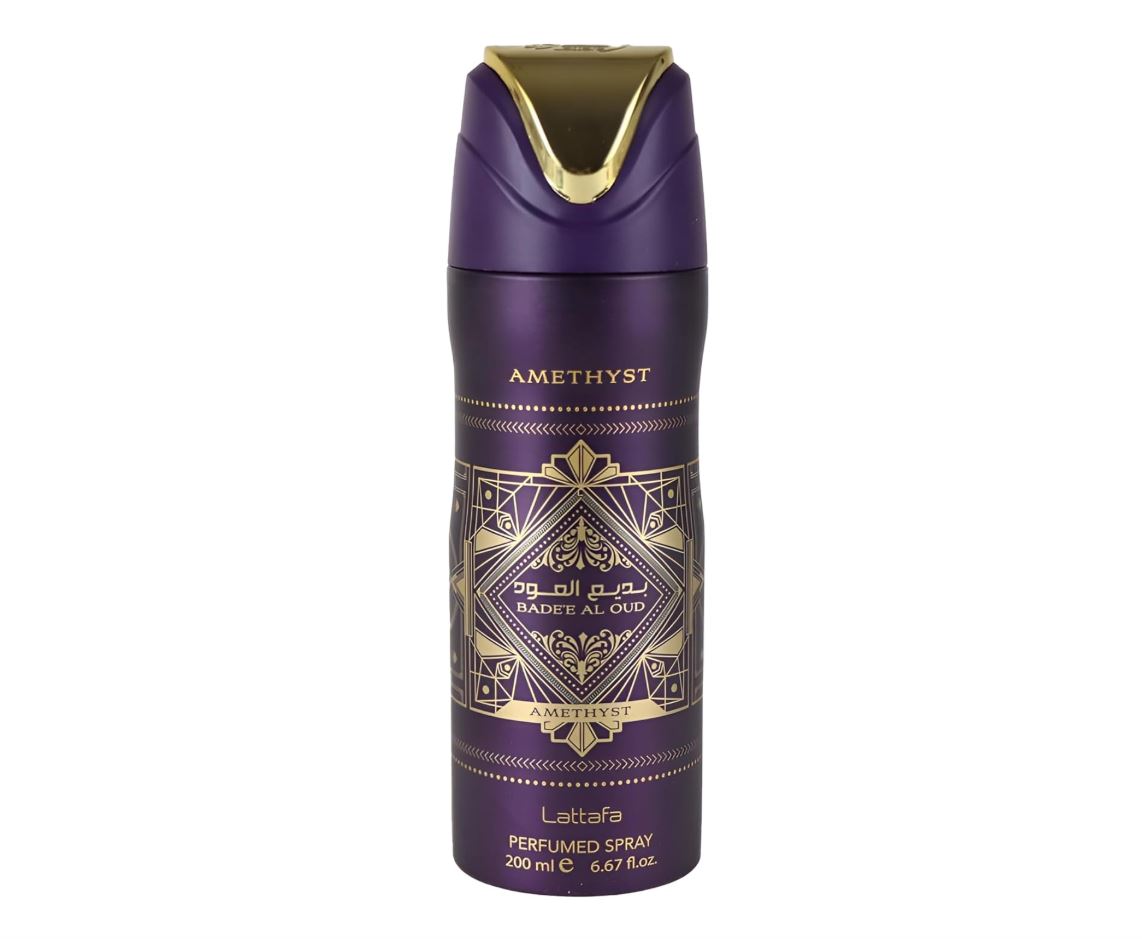 BADEE AL OUD AMETHYST BODY SPRAY 6.8OZ (200ML) BY LATTAFA