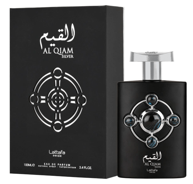 AL QIAM SILVER LATTAFA PRIDE 3.4OZ (100ML) UNISEX - Perfumes Arabes