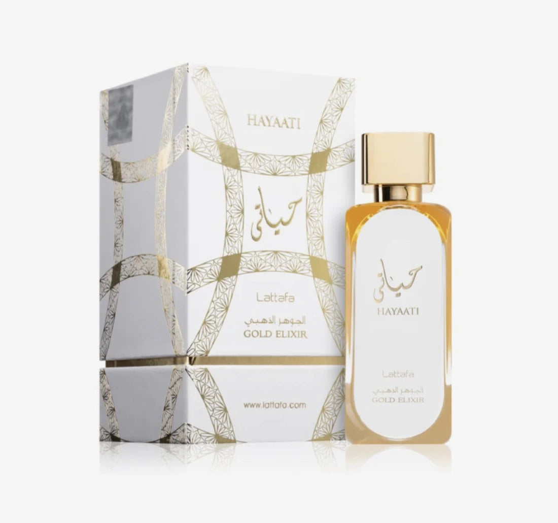 HAYAATI GOLD ELIXIR LATTAFA 3.4OZ (100ML) UNISEX