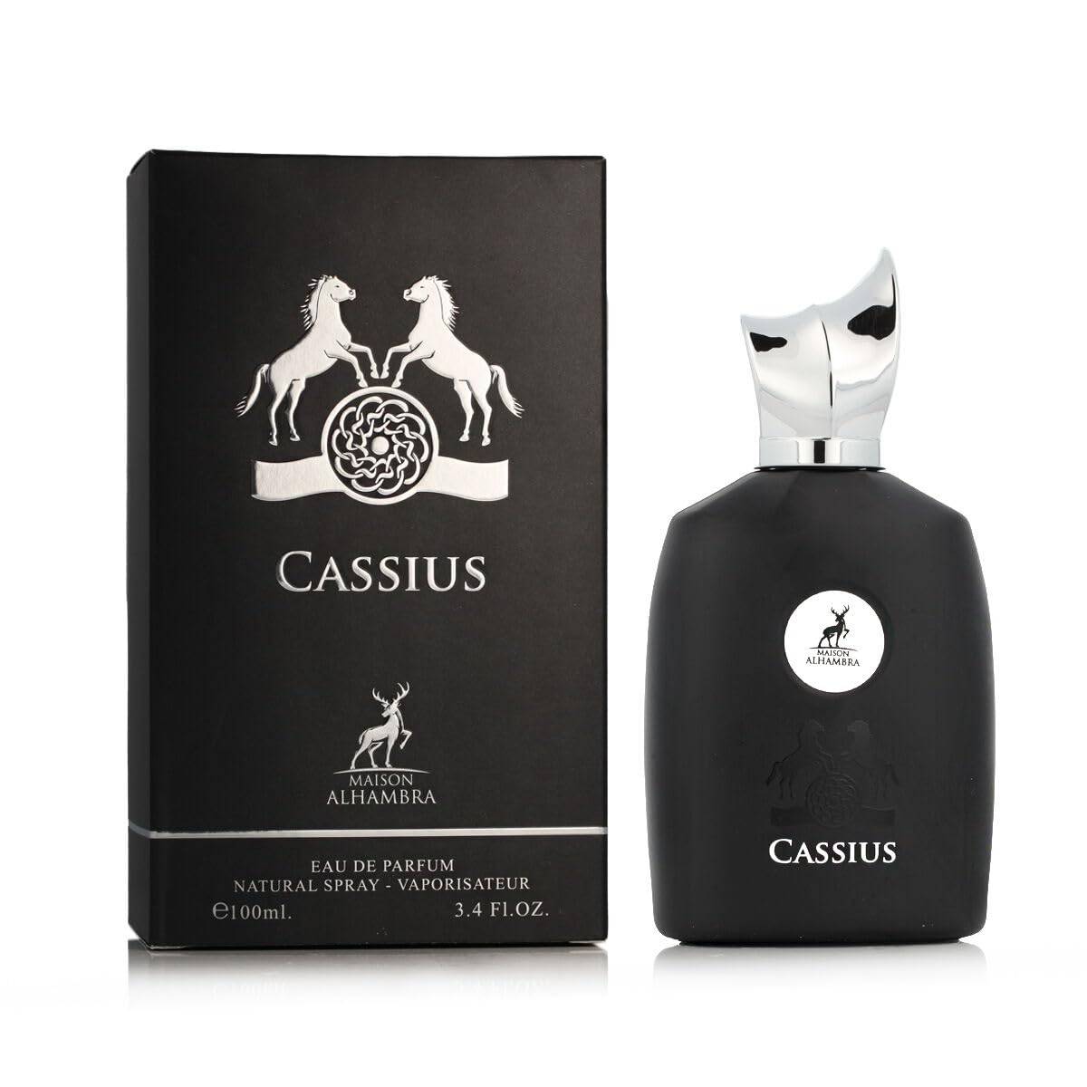 CASSIUS BY MAISON ALHAMBRA 3.4 OZ (100ML) FOR MEN - Perfumes Arabes