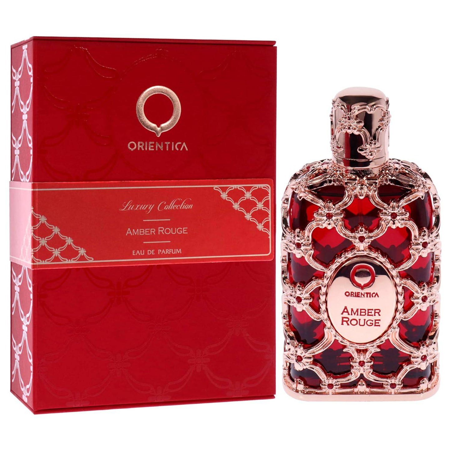 ORIENTICA AMBER ROUGE EAU DE PARFUM 2.7OZ (80ML) UNISEX - Perfumes Arabes