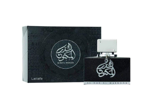 AL DUR AL MAKNOON SILVER BY LATTAFA 3.4OZ (100ML) FOR MEN