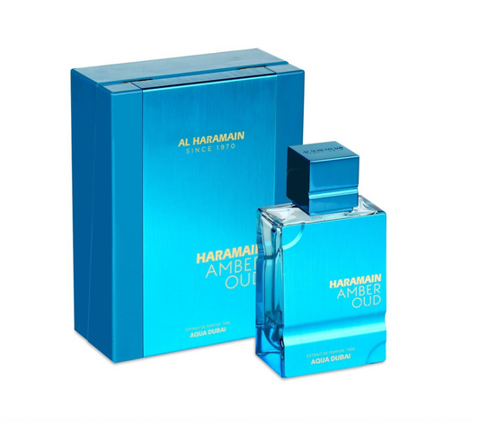 AL HARAMAIN AMBER OUD AQUA DUBAI EXTRAIT DE PARFUM 2.5 OZ (75ML) UNISEX