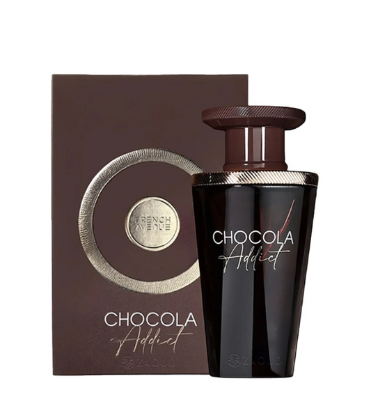 CHOCOLA ADDICT FRENCH AVENUE BY FRAGRANCE WORLD (3.4OZ) 100ML UNISEX