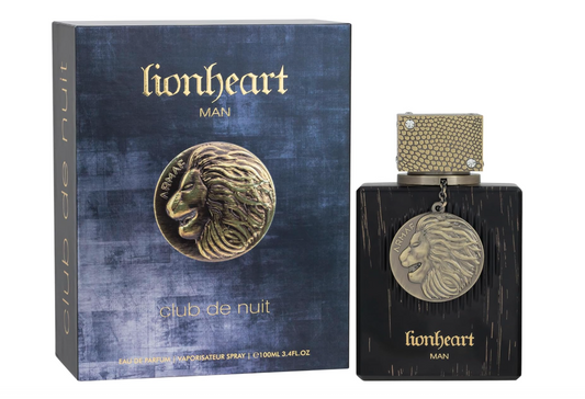 CLUB DE NUIT LIONHEART MAN ARMAF 3.4OZ (100ML) FOR MEN