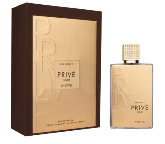 EXCLUSIVE PRIVE GOLD INTENSE BY RIIFFS 2.7 OZ (100ML) UNISEX