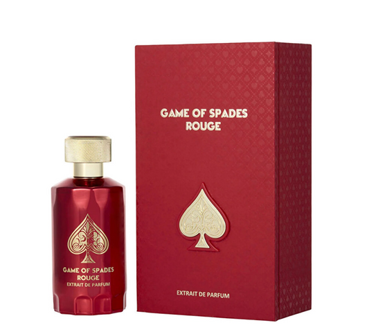 GAME OF SPADES ROUGE EXTRAIT DE PARFUM BY JO MILANO 3.4 OZ (100ML) UNISEX