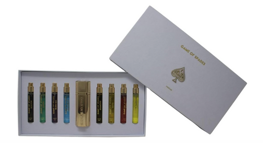 GAME OF SPADES COFFRET WHITE SET BY JO MILANO 9 PCS X 10ML (UNISEX)