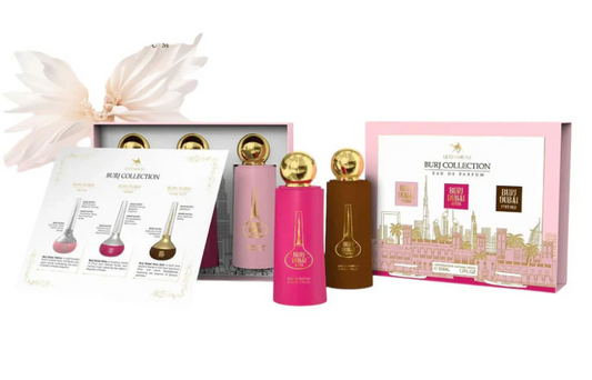 GIFT SET BURJ COLLECTION BY LE CHAMEAU 3X 50Ml FOR WOMEN