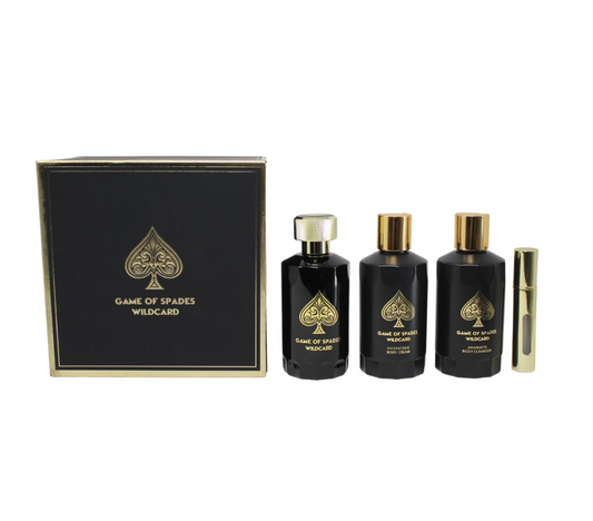 GIFT SET GAME OF SPADES WILDCARD 4 PCS