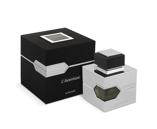 L'AVENTURE BLACK MEN AL HARAMAIN 3.4OZ (100ML) FOR MEN