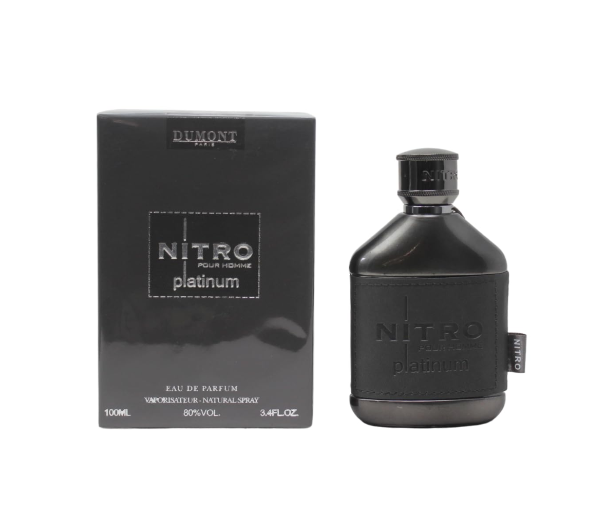 NITRO PLATINUM POUR HOMME BY DUMONT PARIS 3.4 OZ (100ML) FOR MEN