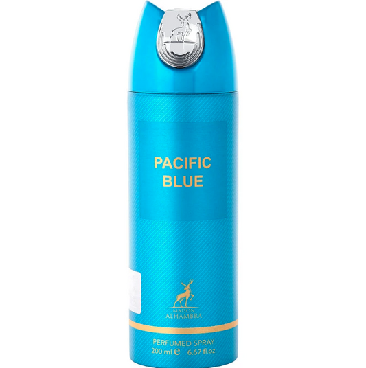 PACIFIC BLUE BODY SPRAY MAISON ALHAMBRA 6.8OZ (200ML) UNISEX