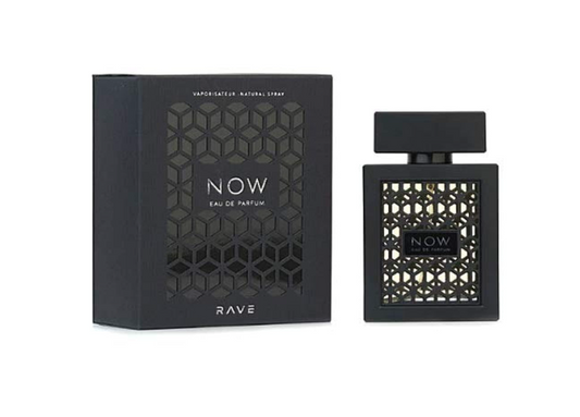 RAVE NOW BLACK BY LATTAFA 3.4 OZ (100ML) UNISEX