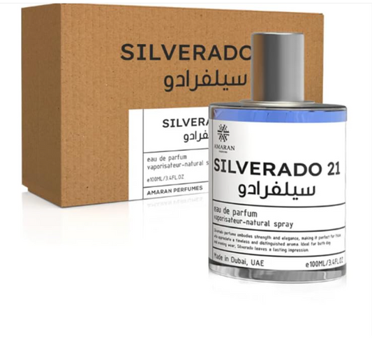 SILVERADO 21 BY AMARAN 3.4 OZ (100ML) UNISEX