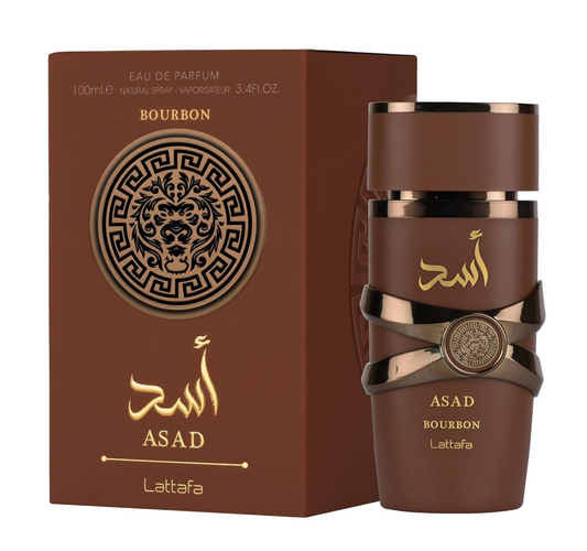 ASAD BOURBON LATTAFA 3.4 OZ (100ML) UNISEX