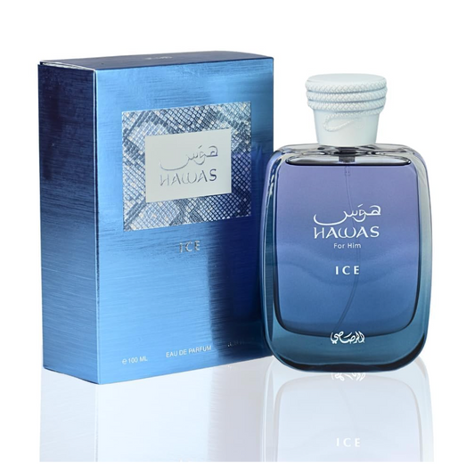 HAWAS ICE 3.4OZ (100ML) FOR MEN