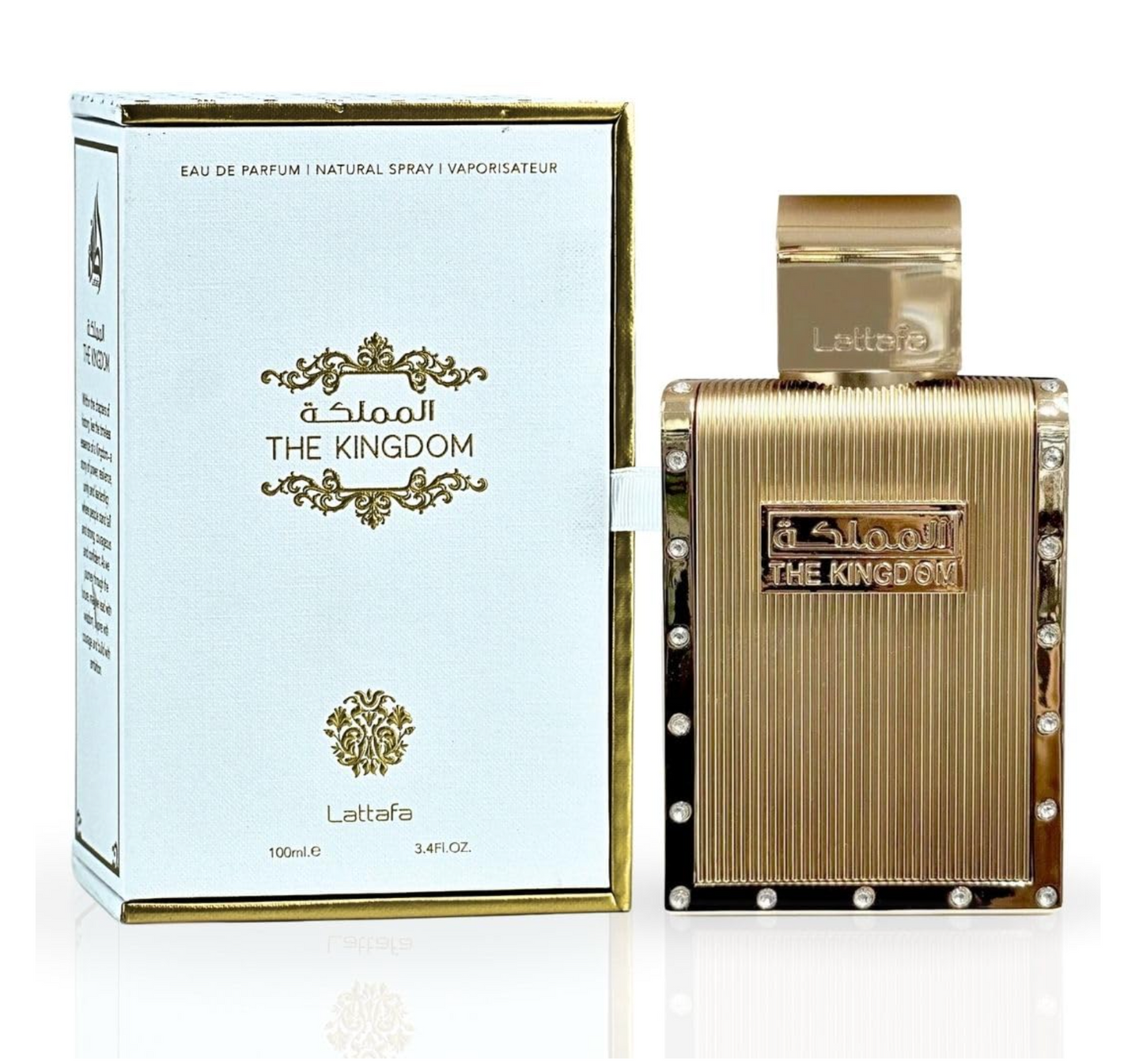 THE KINGDOM LATTAFA 3.4 OZ (100ML) FOR MEN