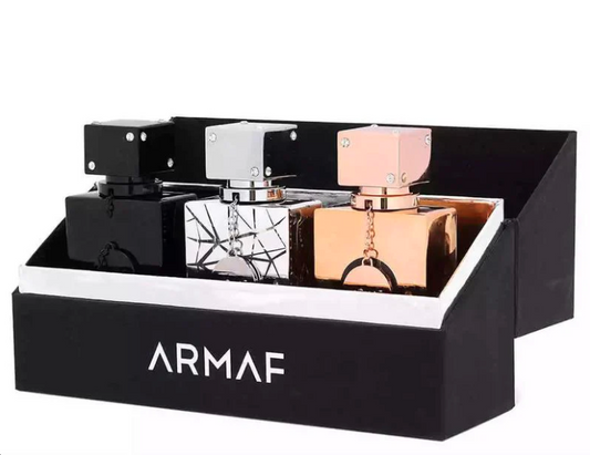 CLUB DE NUIT PARFUM COLLECTOR'S PRIDE ARMAF SET 3 PCS X 30ML (SILLAGE, INTENSE MAN, MILESTONE) FOR MEN
