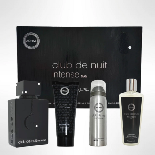 CLUB DE NUIT INTENSE MAN GIF SET FOR MEN 4 PCS