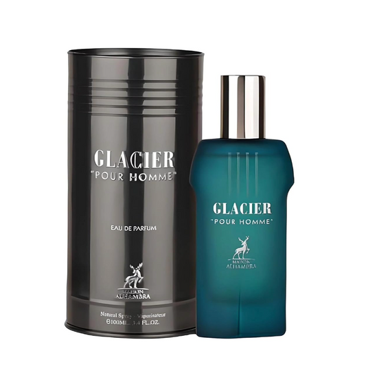 GLACIER POUR HOMME BY MAISON ALHAMBRA 3.4 OZ (100ML) FOR MEN