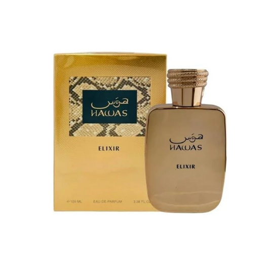HAWAS ELIXIR BY RARASI 3.38 OZ (100ML) FOR MEN