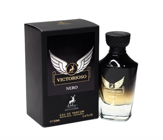 VICTORIOSO NERO MAISON ALHAMBRA 3.4 OZ (100ML) FOR MEN